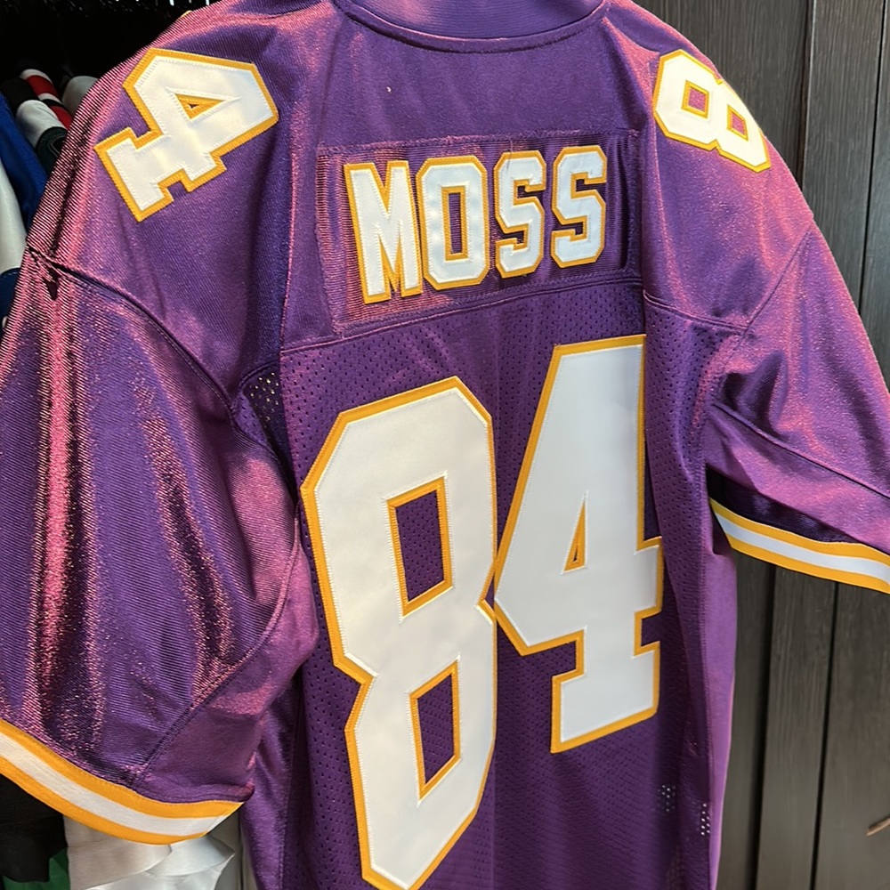 Randy Moss NFL Minnesota Vikings Mitchell & Ness 1998 Authentic Throwback Jersey - Picture 4 of 8